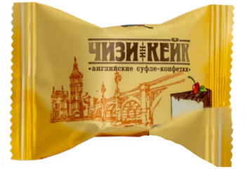 Конфета Чизи-ин-Кейк глазированные